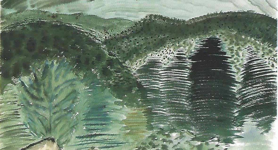 Milton Avery Spring in Vermont Fine Art Print Modern Art Abstract