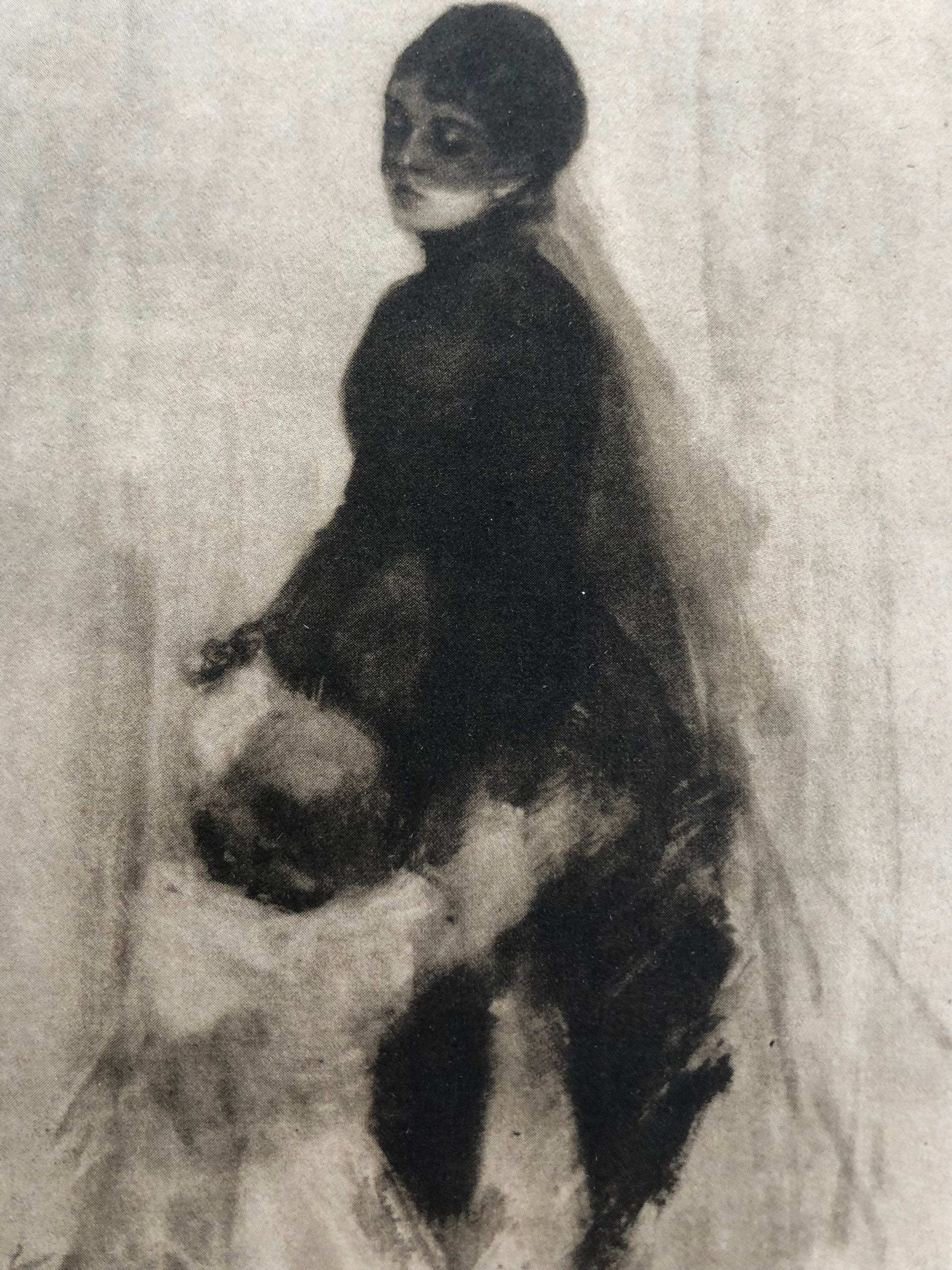 Anders Zorn, the Widow | Antique Print | After Ink Wash and Water