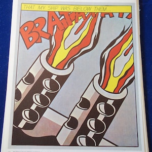 【新品】As I Opened Fire ロイ リキテンスタイン リトグラフ Roy Lichtenstein: As I Opened Fire Lithograph | Gagosian Shop