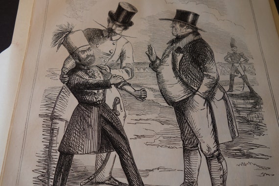 Buy 1853 A Terrible Turk Punch Magazine Victorian Cartoon English Online in India - Etsy Buy 1853 A Terrible Turk Punch Magazine Victorian Cartoon English Online in India - Etsy