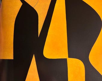 Victor Vasarely, Chillan | Vintage Print 1971 | Op Art | Modern Wall Art