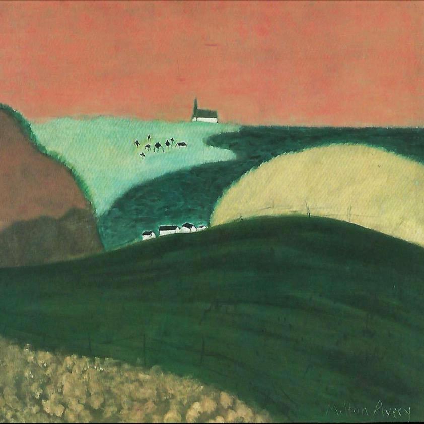 ミルトン・エイブリー ガスペ ピンク スカイ ケベック | アート