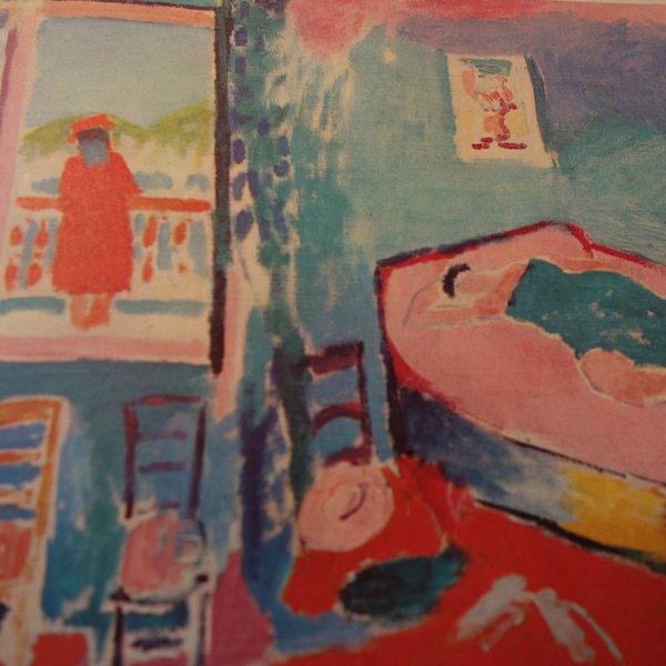 Matisse Siesta at Collioure  Giclee Art print for art lovers Afternoon nap in the sun