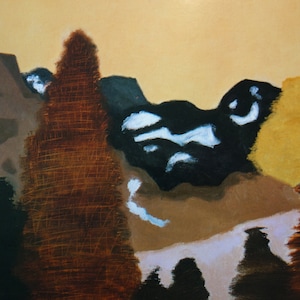 Milton Avery Rocky Mountains | Fine Art Druck Moderne Kunst Abstrakter Expressionismus einrahmbare Kunst Geschenk