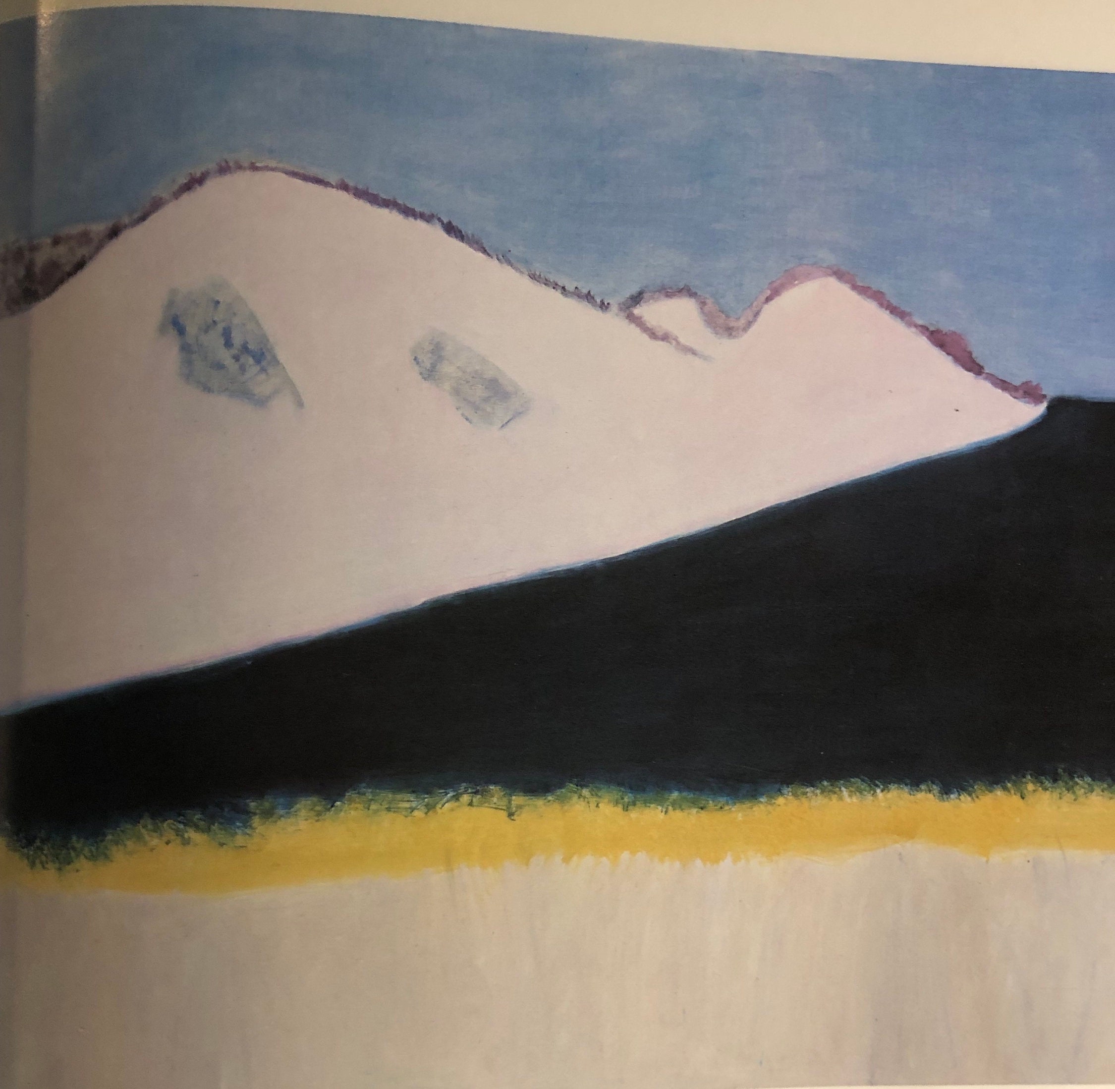 Milton Avery Dark Inlet Published Color Lithograph American