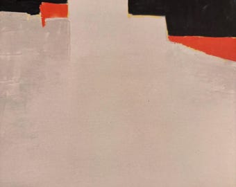 Nicolas de Staël, The painting remains alone in the middle of an adventure | Vintage Print | Modernist Style | Framable Wall Art