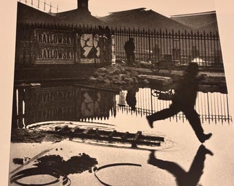Henri Cartier-Bresson | Gare Saint Lazard Paris, 1932 | Black and White | Vintage Print | Wall Art