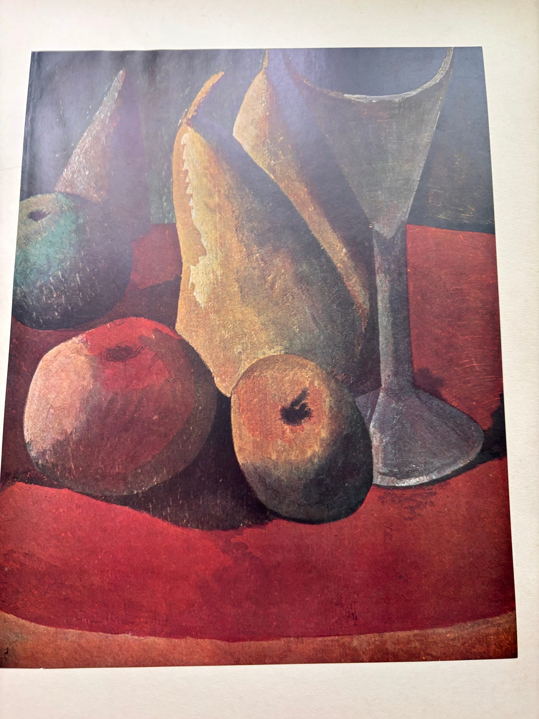パブロ・ピカソ「静物画」果物と植物｜限定初版｜1940年代スイス製