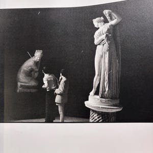 Henri Cartier-Bresson | Museum Naples Italy 1960 | Black and White | Vintage Published Lithograph | Ready to Frame | Wall Art