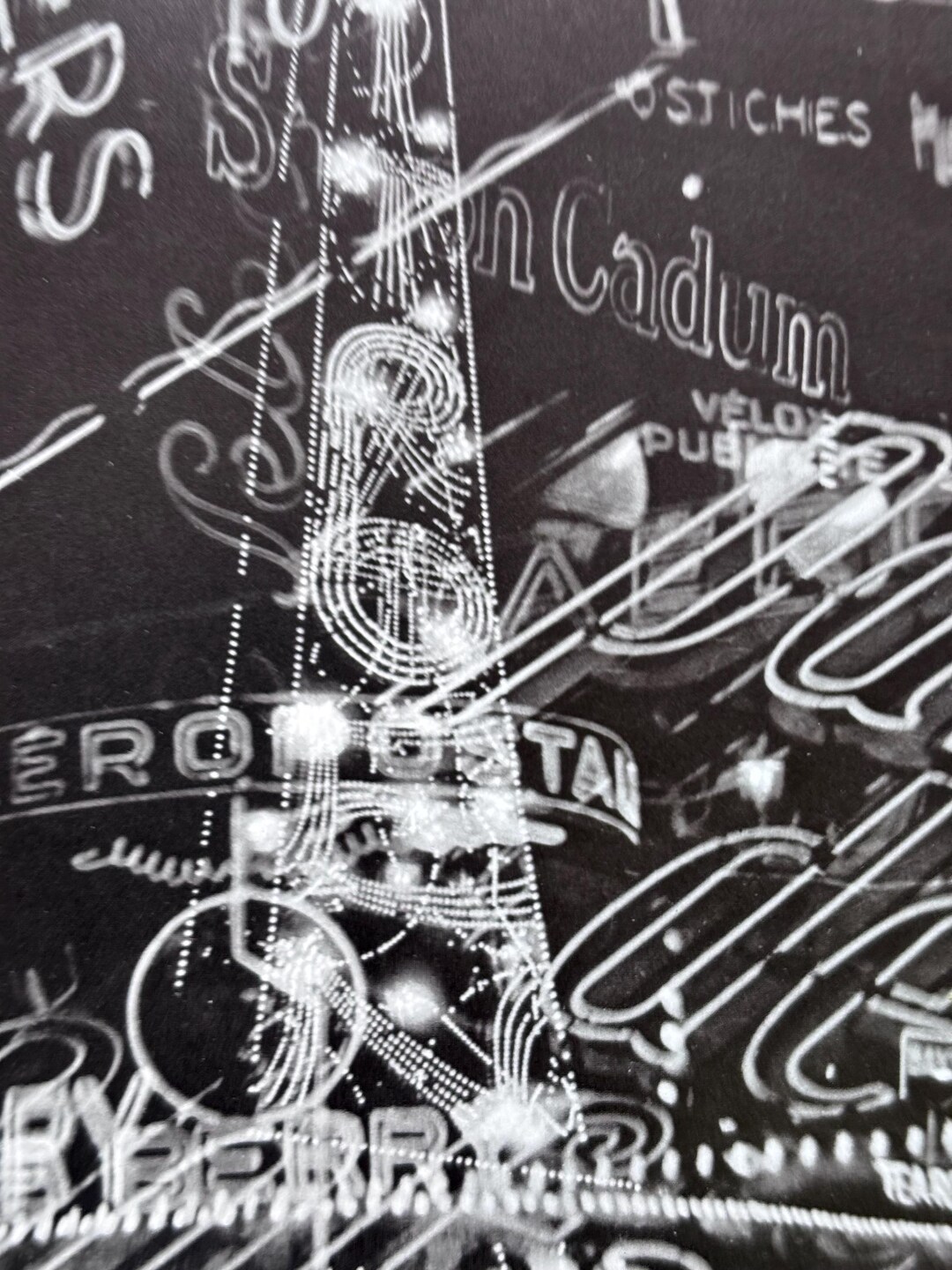 Man Ray | La Ville | Black and White | Vintage Published