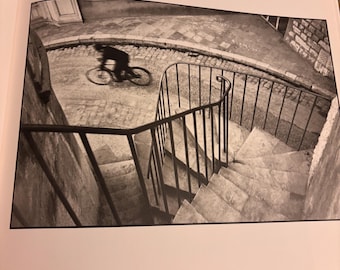 Henri Cartier-Bresson | Hyeres, France 1932 | Black and White | Vintage Published Lithograph | Ready to Frame | Wall Art