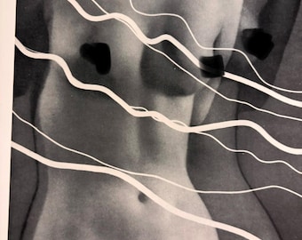 Man Ray | Untitled | Black and White | Vintage Print | Ready to Frame | Wall Art
