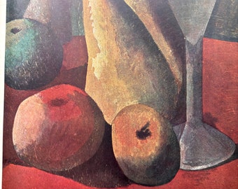 パブロ・ピカソ「静物画」果物と植物｜限定初版｜1940年代スイス製