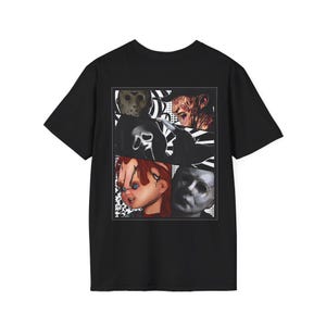 Slasher Club Horror T-Shirt: Goth Grunge Comic Book Tee