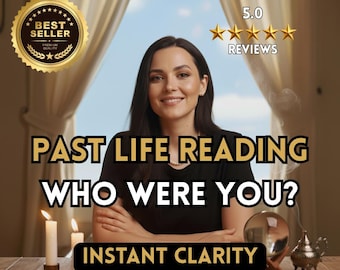 Past Life Reading, Karmic Lessons, Akashic, Soul Identity, Same Hour Delivery