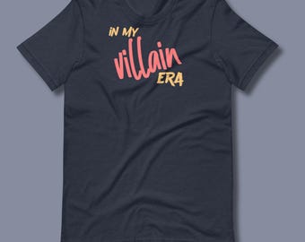 In meinem Bösewicht Era ™ Heftklammer-Grafik-T-Shirt