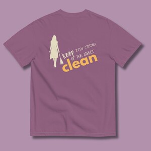 Camiseta gráfica pesada I Keep My Side Clean™