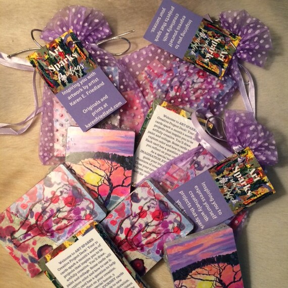 ART SPARKS CREATIVE Project Card Deck Inspiration Expressive CreativeArtProjects AllLevels