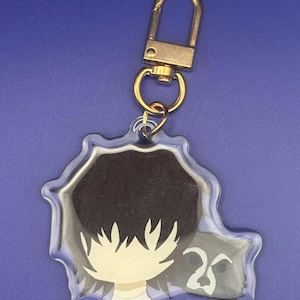 Edgar Allen Poe Bungo stray dogs keychain