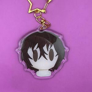 Osamu Dazai Bungo stray dogs keychain