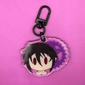 Sebastian Michaelis Black Butler keychain