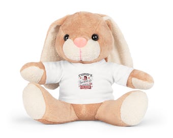 Valentine's Day Plush Toy: Cupid's Brewing Co. T-Shirt