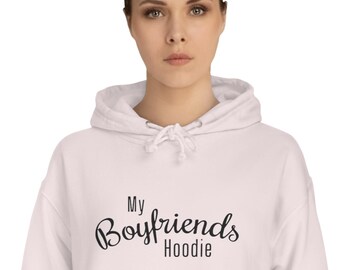My Boyfriend's Hoodie: Unisex Cotton-Blend Loose Fit