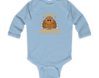 My First Thanksgiving | Infant Long Sleeve Onesie