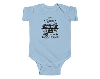 Goodnight Story Cotton Onesie – Infant & Toddler Apparel