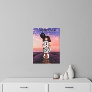 Adesivi murali spettrali per gli appassionati di horror, decorazioni di Halloween, inquietanti decorazioni floreali, adesivi personalizzati per la stanza, tema clown, regalo per lei/lui.