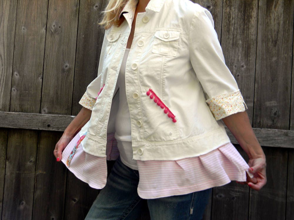 B. Upcycled jacket small/medium