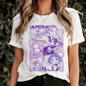 Kpop Saja Boys Shirt, Kpop Demon Hunters, Kpop Demon Hunters Tiger Shirt, Derpy the Tiger And Bird Demon Hunter Tiger Tee, Hunters Tiger fan