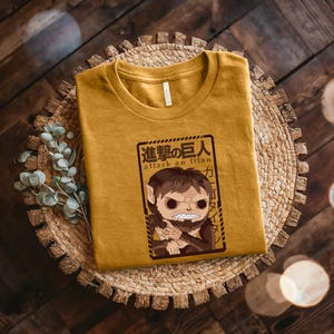 Attack on Titan Shirt, Unisex Anime T-shirt, AOT Shirt, AOT inspired T-shirt, Best Anime Gift for Him, Attack on Titan anime merch