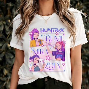 Kpop Demon Hunters, Kpop Demon Hunters Tiger Shirt, Kpop Saja Boys Shirt, Derpy the Tiger And Bird Demon Hunter Tiger Tee, Hunters Tiger fan