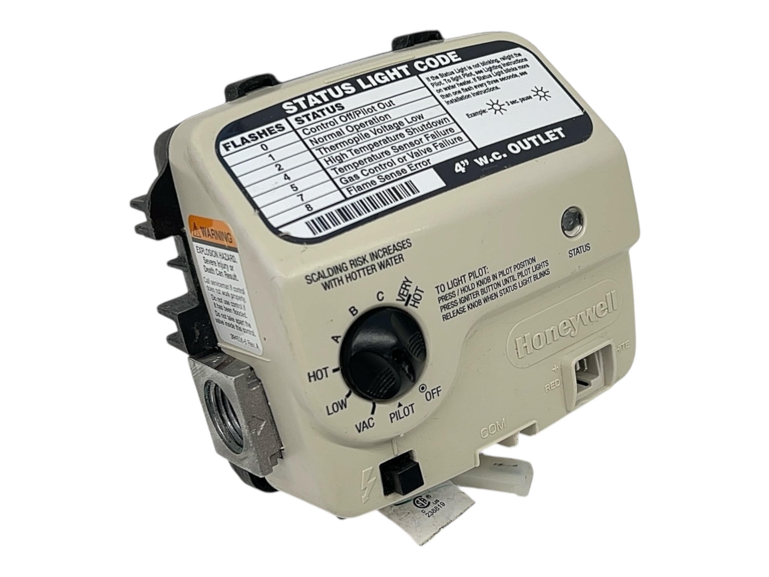 Piezo Igniter Honeywell Wv8840a Honeywell WT8840B1000 Water Heater