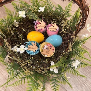 Easter Egg Hunt Bunny Tokens | Set of 12 | Kid’s Easter Ideas | Easter Basket Filler | Easter Eggs | Unique Easter Ideas