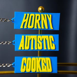 INVINCIBLE meme title card keychain