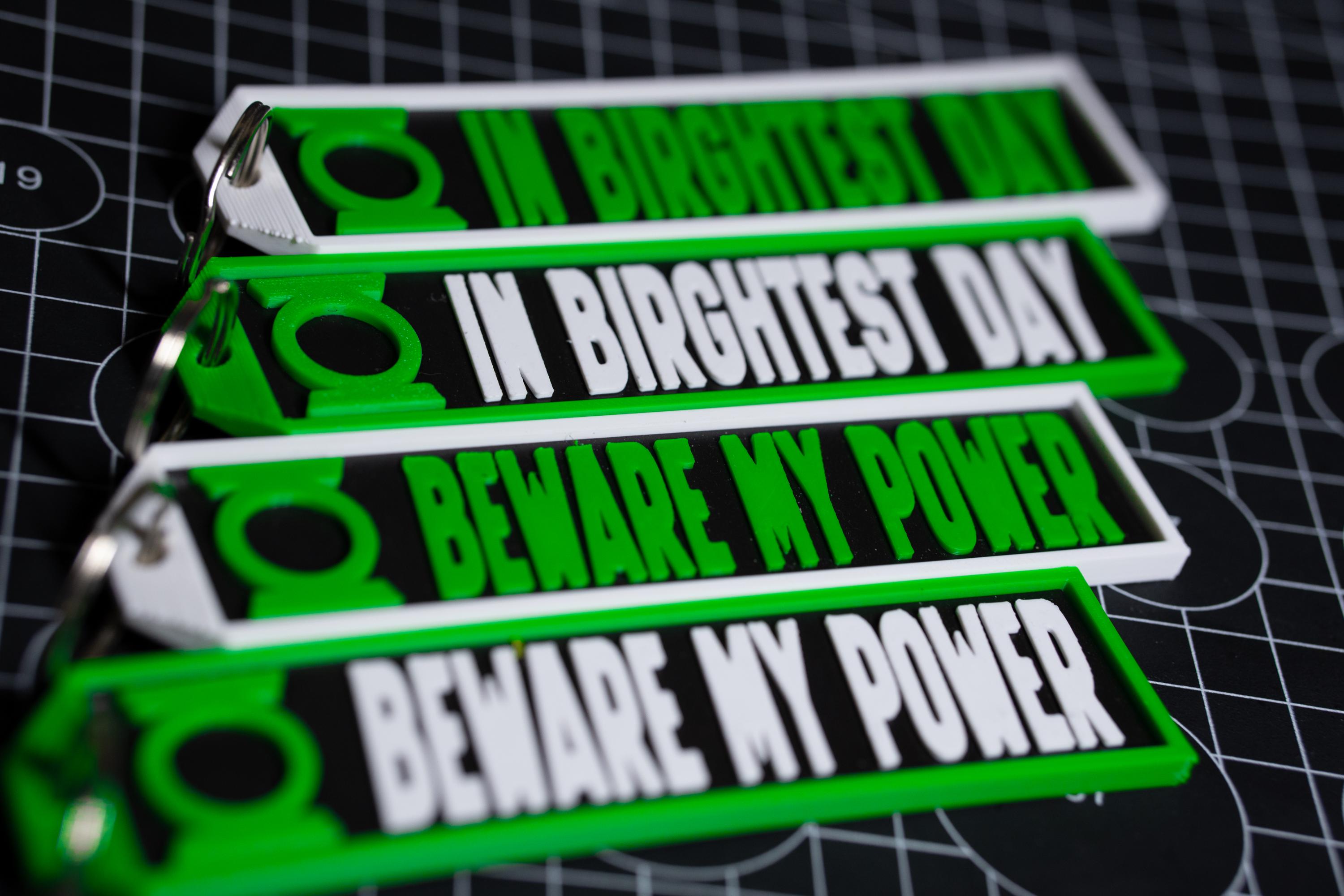 Lantern Corps Keychain - Etsy