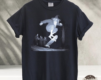 Wizard Skatebaording Tshirt, Vintage Meme Tshirt, Oddly Specific Tshirt