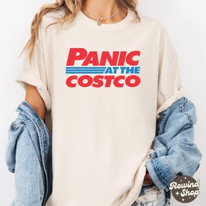 Panic At The Costco Vintage Shirts, Retro Costco Tshirt, Costco Lovers, Funny Costco Tee, Oversized Washed Tee, Costco Gifts