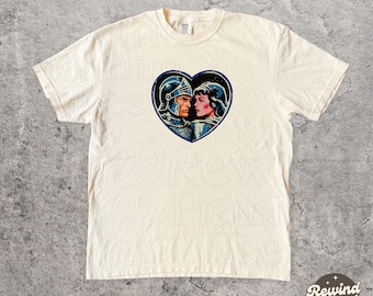 Retro Knights Comfort Colors TShirt - Fantasy Medieval Graphic Tee - Gift for DnD Lover