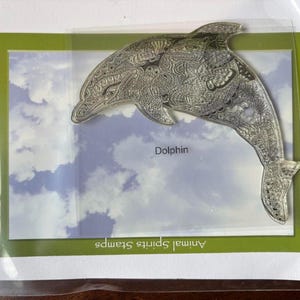 Set d'estampes Esprit des dauphins Fabrication de cartes Scrapbooking