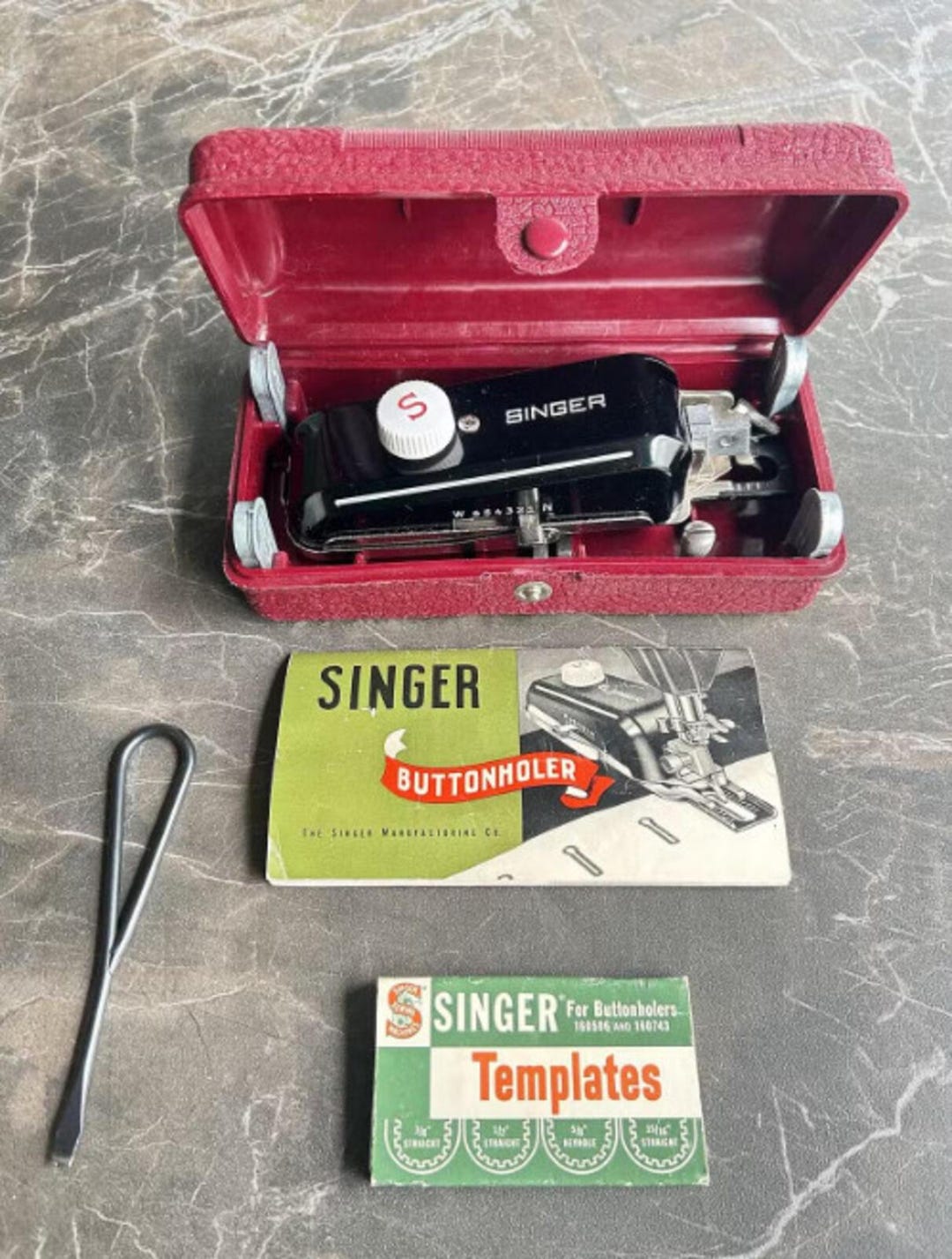 Vintage Singer Buttonholer Attachment Sewing Machine Accessory - Etsy