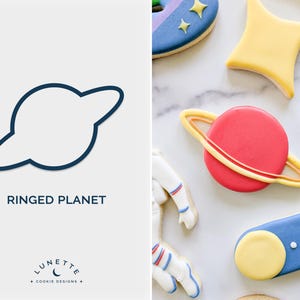Ringed Planet Saturn Cookie Cutter