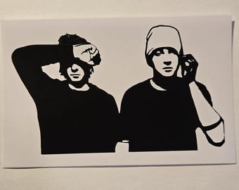 Twenty One Pilots Blurryface inspired vinyl stickers, vinyl stickers, self adhesive, waterproof, weather resistant, decals, TØP stickers