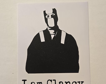 Adesivo de vinil Clancy do Twenty One Pilots: adesivo impermeável para laptop