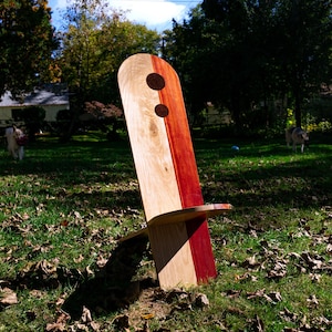 Exotic wood Stargazing chair