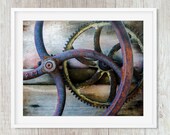 Antique Butter Churn Farmhouse Decor Kitchen Wall Art
