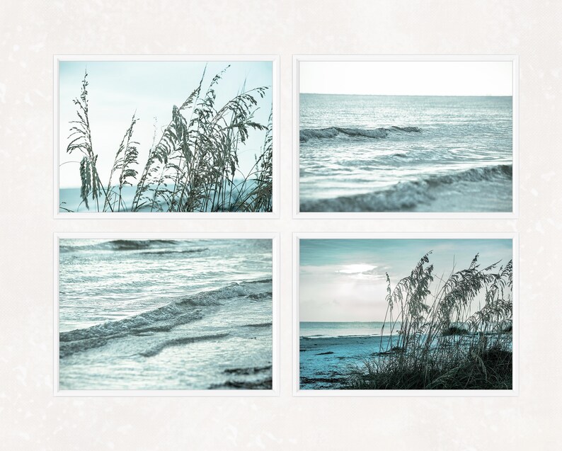 Turquoise Beach Photography Art Prints Coastal Decor Gallery Etsy