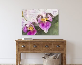 Pink Flower Photography, Purple Orchid Floral Tropical Art Prints #17